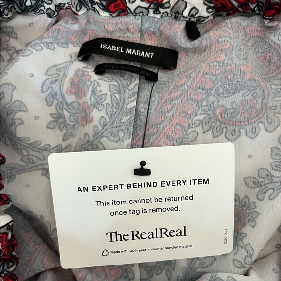 Isabel Marant Fall 2018 Collection Tilena Paisley Skirt FR36/US4 - Picture 4 of 8